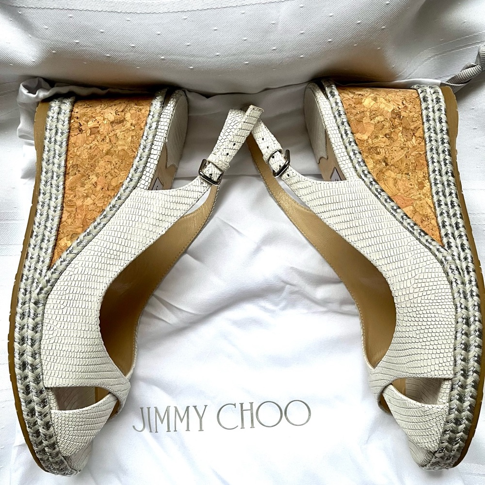 Jimmy Choo Amely 80 Latte EU size 40.